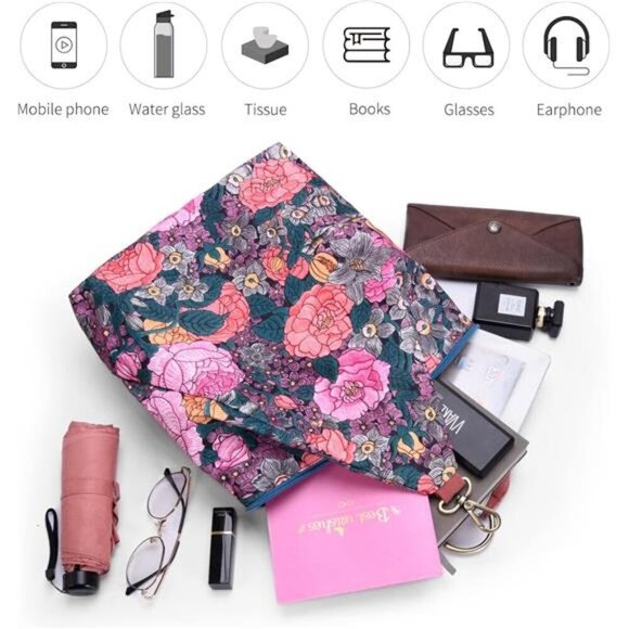 Black Butterfly Premium Backpack for Women, Bohemia Style Fashion Casual Daypack main image 7